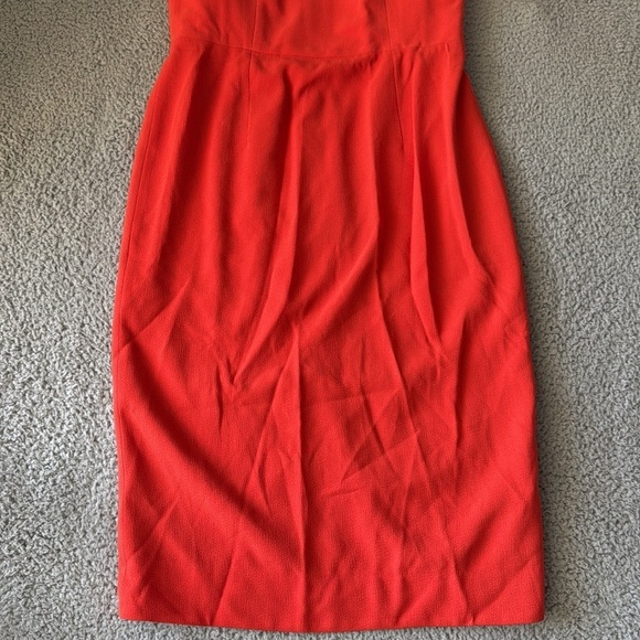 Dress the Population Red Sheath Dress with Flutter Sleeves for Cocktail Size L - Picture 4 of 8